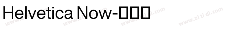 Helvetica Now字体转换